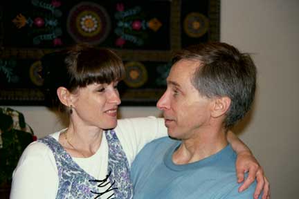 The concert producers Bill Boling and Beata Csanadi